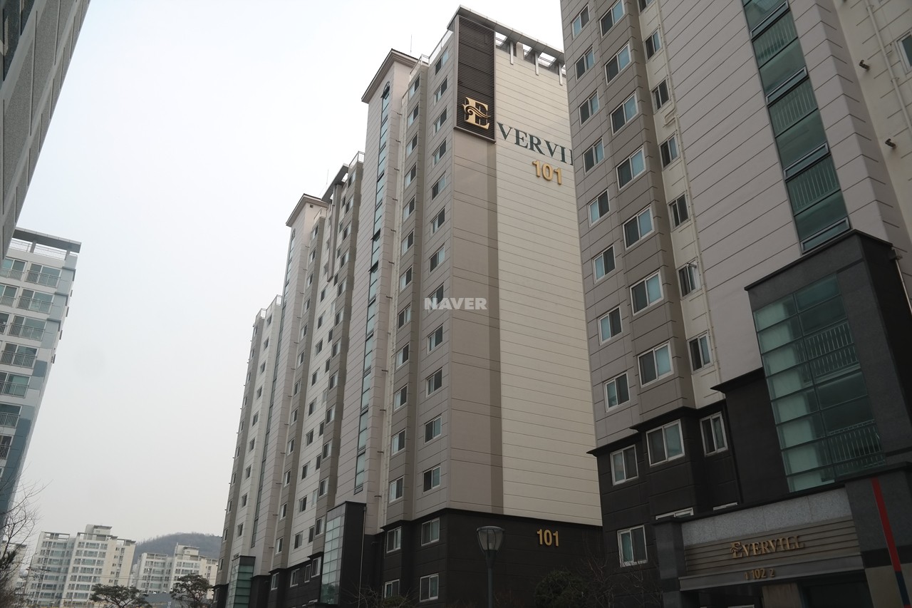 Building entrance with signage