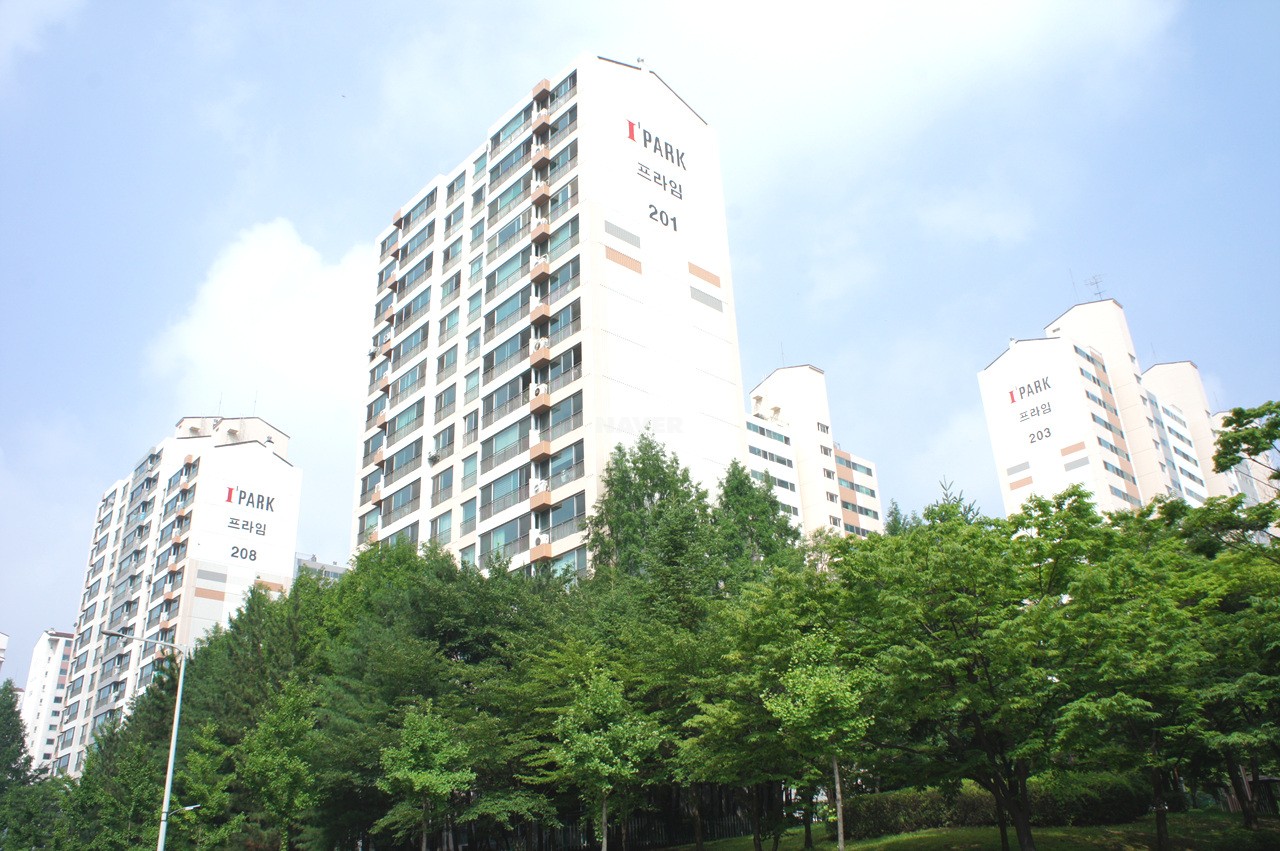 Building entrance with signage