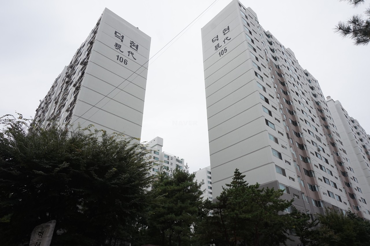 Building entrance with signage
