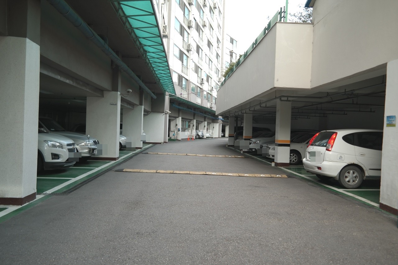 Building entrance with signage