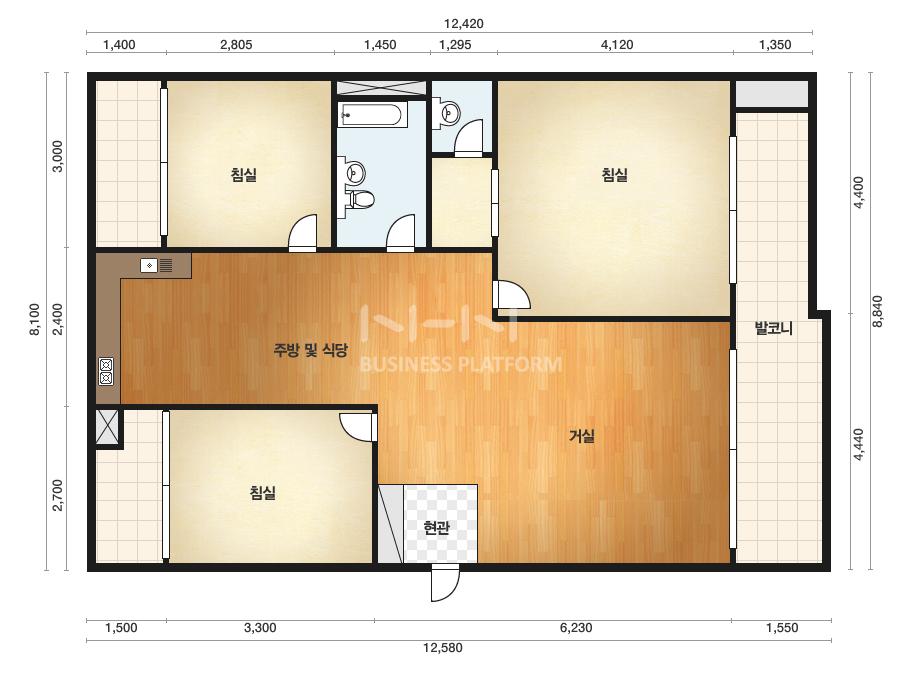 서울시 관악구 신림동 신림두영 아파트 105A㎡ 30평형대
