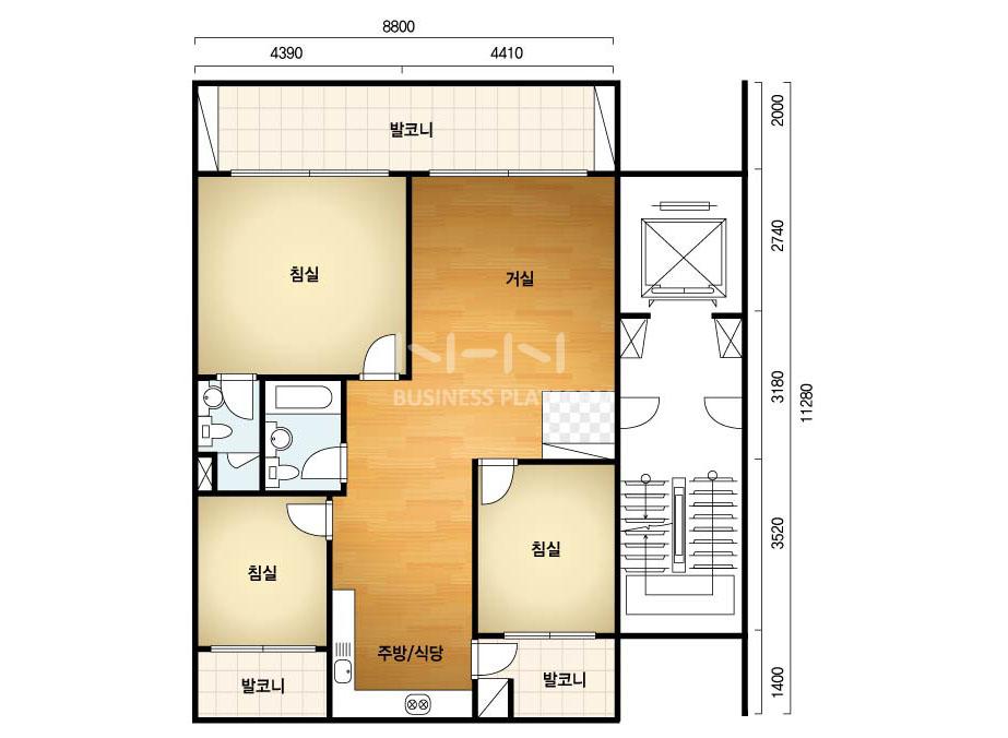 서울시 강서구 방화동 방화태승훼미리2차 아파트 105B㎡ 30평형대
