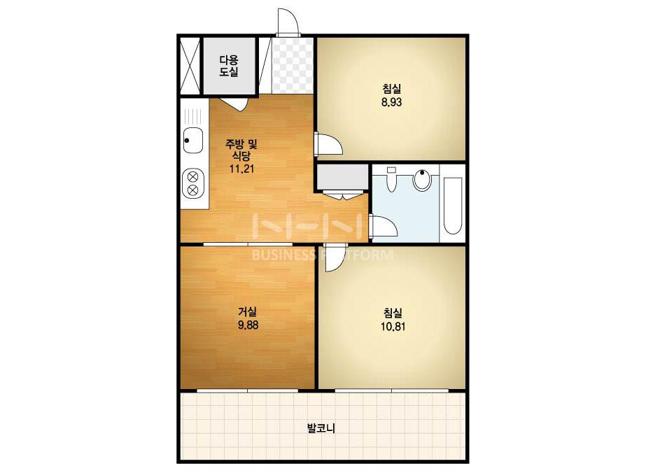 기본형 평면도