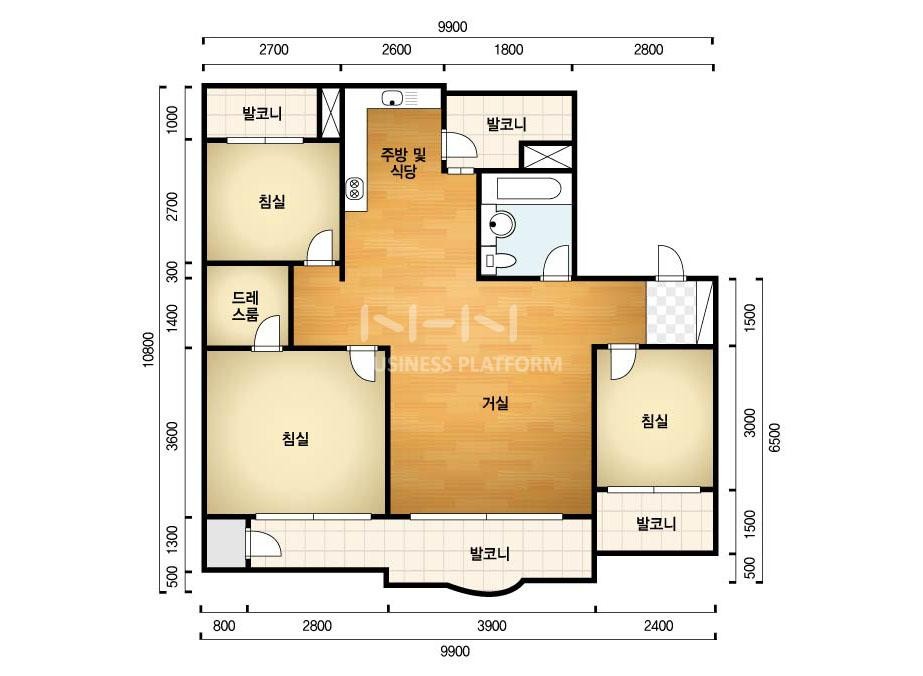 현대2차 아파트 이미지
