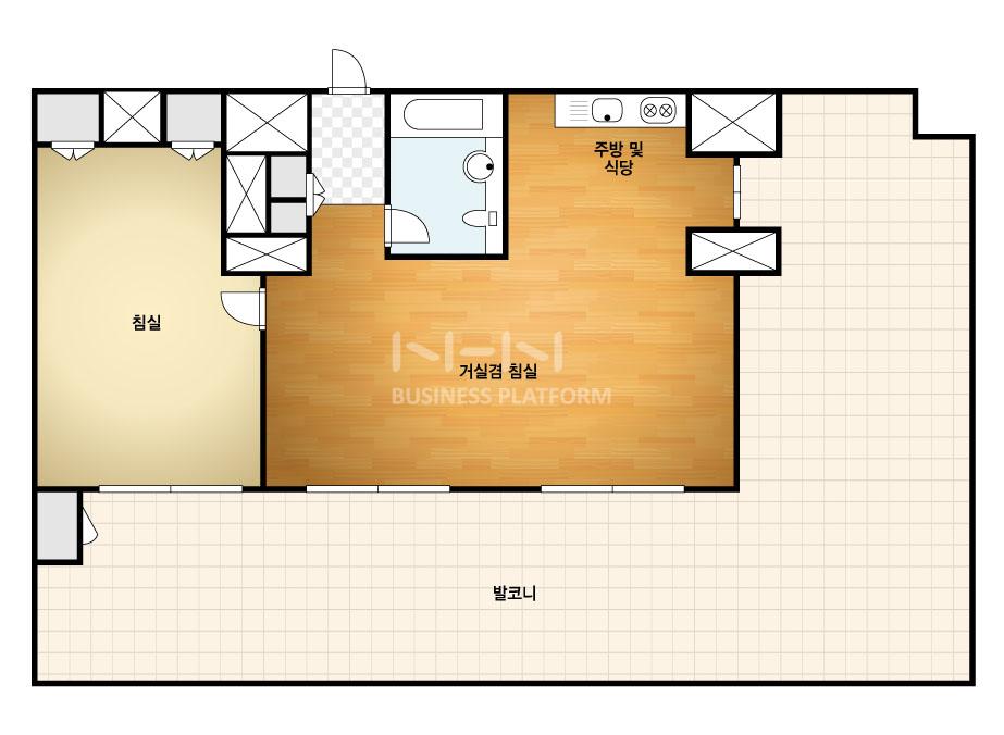 서울시 강남구 대치동 선릉역롯데골드로즈 오피스텔 112㎡ 20평형대