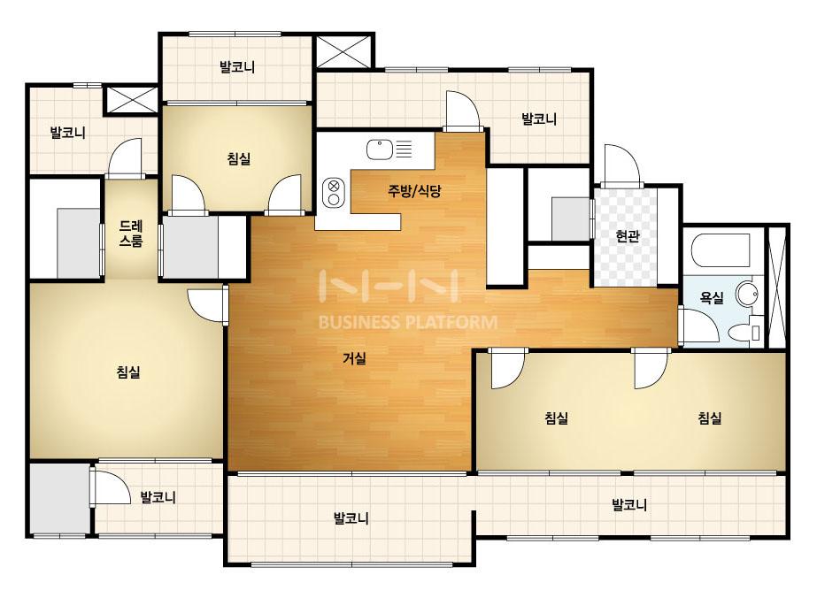 광주시 북구 신용동 제일풍경채리버파크 아파트 109A㎡ 30평형대