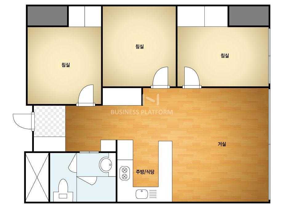 부산시 해운대구 우동 센텀스퀘어 오피스텔 124㎡ 20평형대