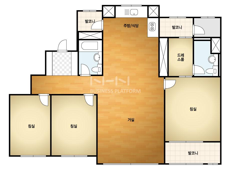 경상남도 거제시 사등면 사곡영진자이온1단지 아파트 114A㎡ 30평형대