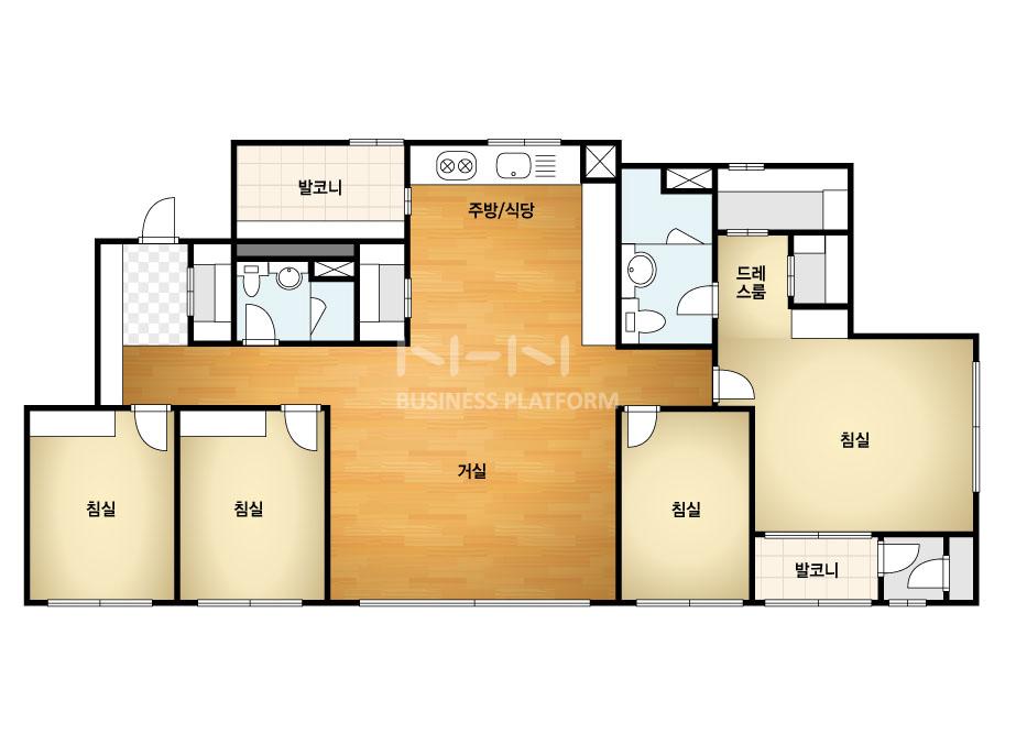 충청북도 청주시 청원구 주성동 대원칸타빌3차 아파트 131㎡ 30평형대