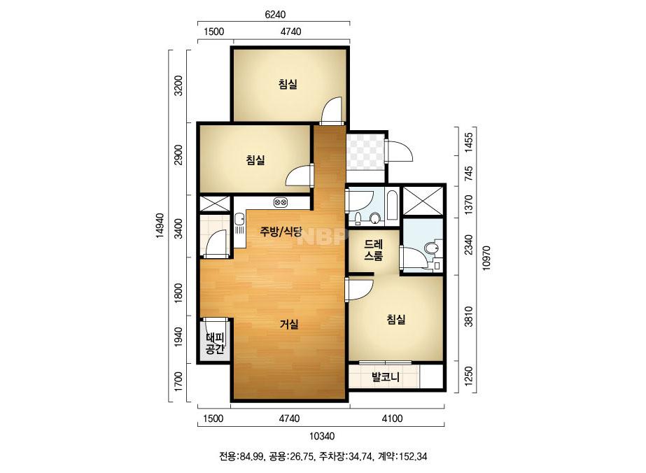 경기도 성남시 중원구 여수동 센트럴타운 아파트 111F㎡ 30평형대