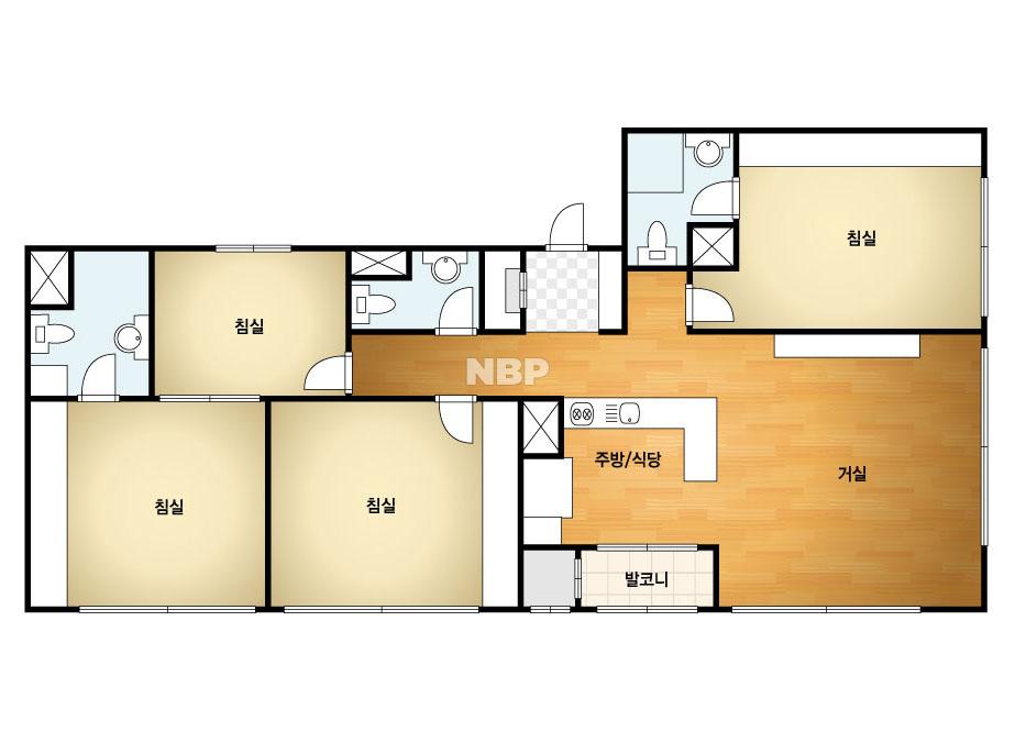 서울시 영등포구 당산동3가 더파크365 오피스텔 188㎡ 40평형대