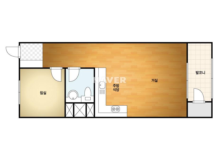 경기도 연천군 전곡읍 가람채 아파트 44㎡ 10평형대