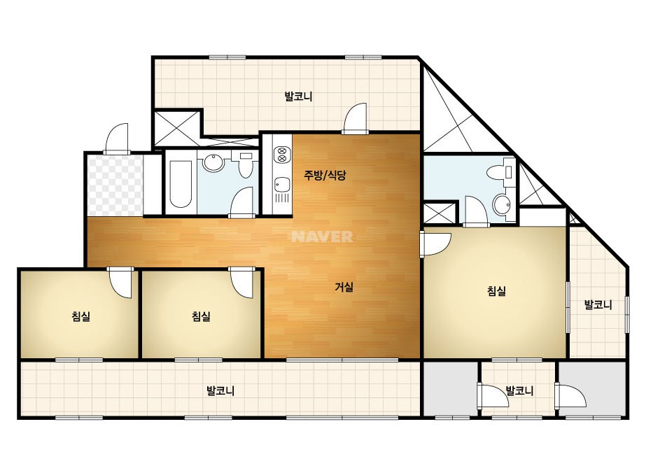 경상북도 구미시 선산읍 e편한세상구미교리 아파트 81B㎡ 20평형대