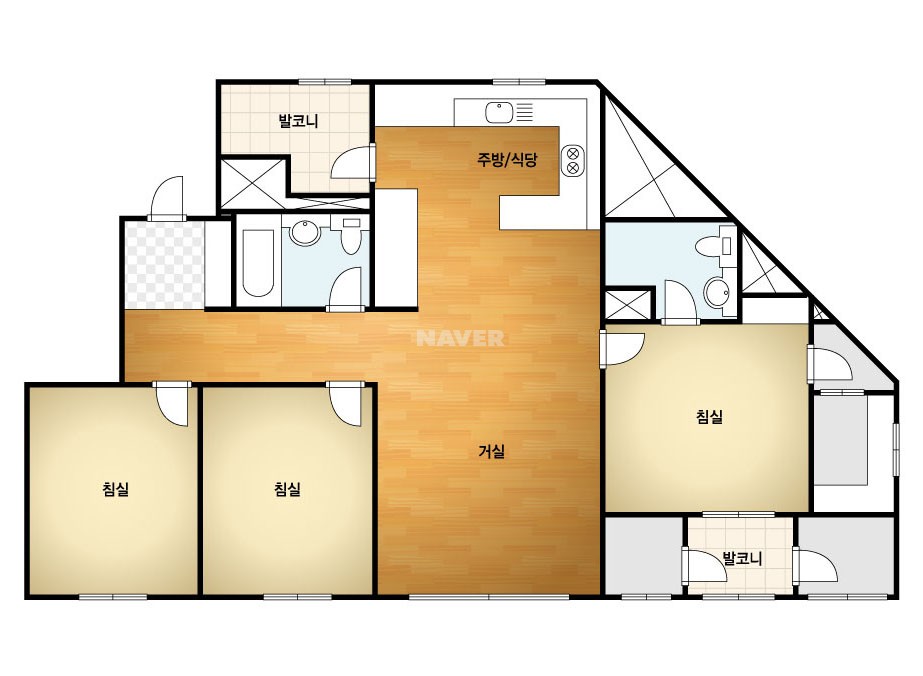 경상북도 구미시 선산읍 e편한세상구미교리 아파트 81B㎡ 20평형대