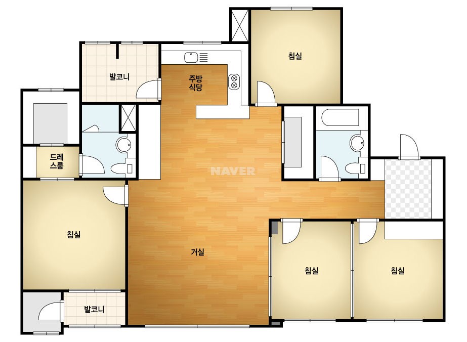 대구시 달성군 옥포읍 옥포대성베르힐4단지 아파트 111B㎡ 30평형대