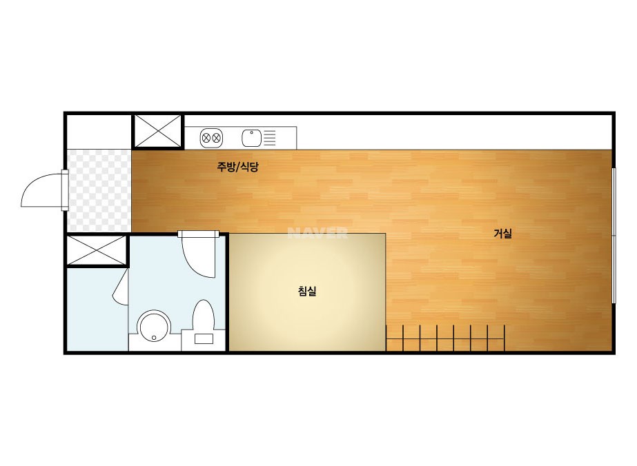 세종시 세종시 도담동 까사누보(도시형) 아파트 36A㎡ 10평형대