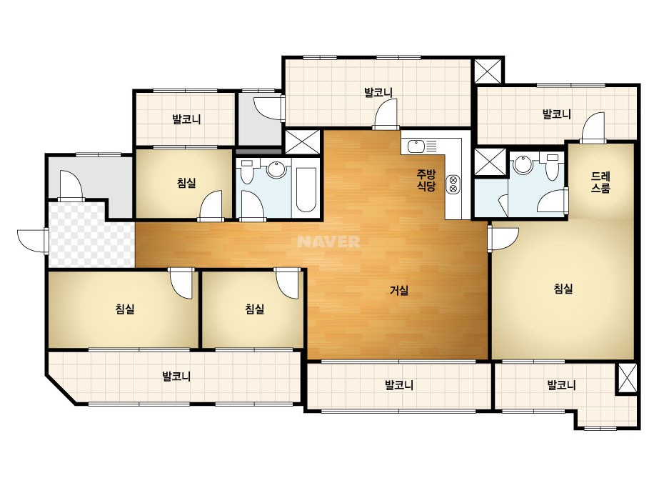경상북도 경주시 용강동 협성휴포레용황 아파트 108B㎡ 30평형대