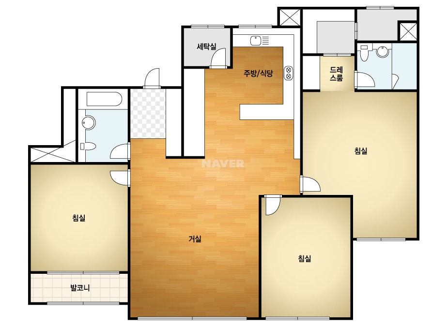 울산시 울주군 범서읍 문수산신동아파밀리에 아파트 112㎡ 30평형대