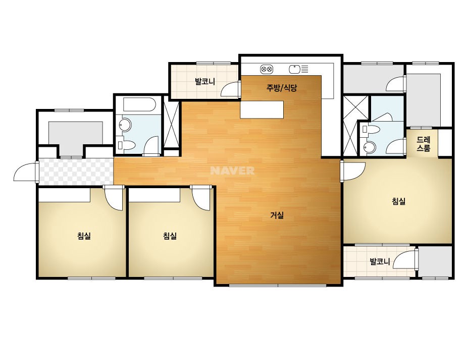 경상남도 창원시 마산회원구 합성동 롯데캐슬더퍼스트 아파트 113A㎡ 30평형대