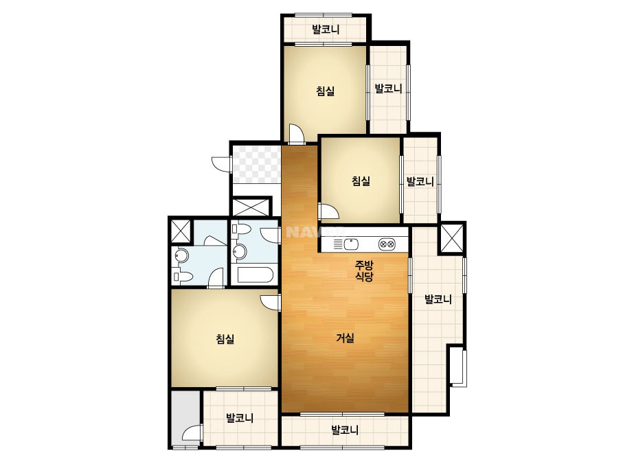 경기도 안성시 원곡면 원곡제일오투그란데 아파트 82B㎡ 20평형대
