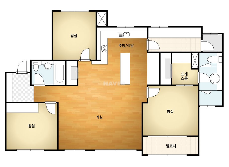 충청남도 예산군 삽교읍 내포신도시이지더원 아파트 112㎡ 30평형대