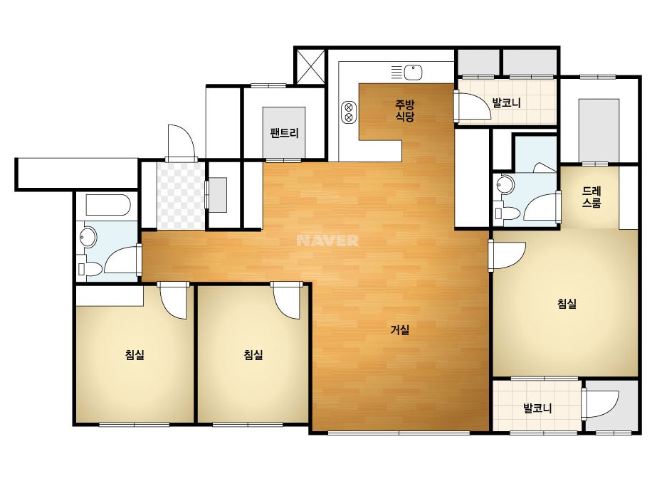 경상남도 의령군 의령읍 신우희가로 아파트 111㎡ 30평형대