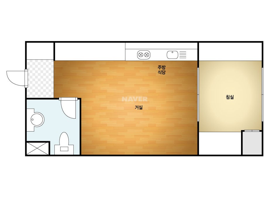 부산시 사하구 하단동 아람빌리지 오피스텔 39B㎡ 10평형대