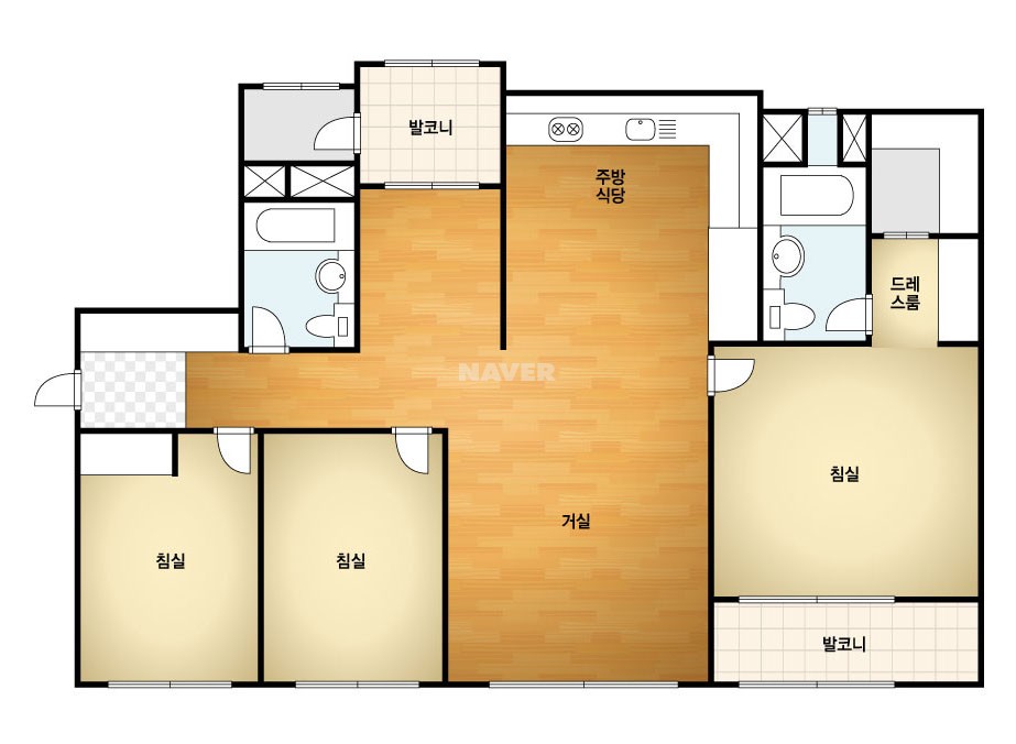 경상남도 통영시 용남면 미진이지비아2차 아파트 112C㎡ 30평형대