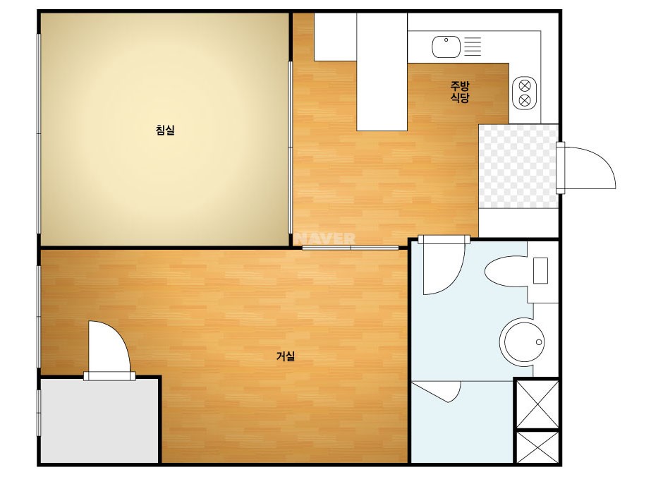 충청남도 천안시 동남구 문화동 거송그랑데리움(도시형) 아파트 36E㎡ 10평형대