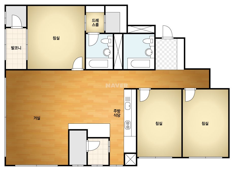 충청북도 진천군 진천읍 진천지안스로가2차 아파트 114A㎡ 30평형대