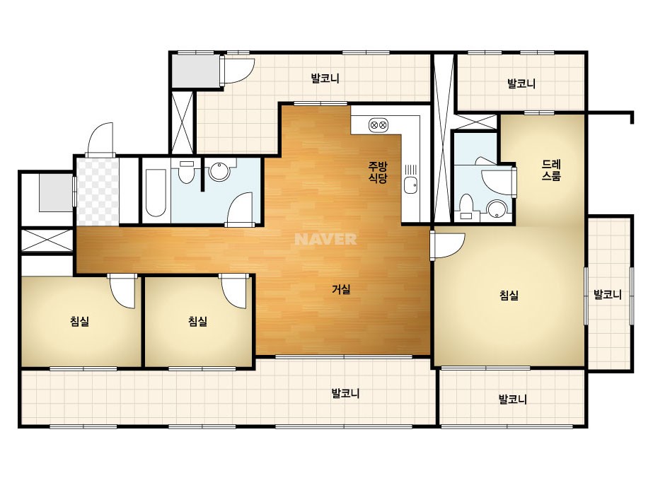 인천시 중구 중산동 영종하늘도시KCC스위첸 아파트 111D㎡ 30평형대