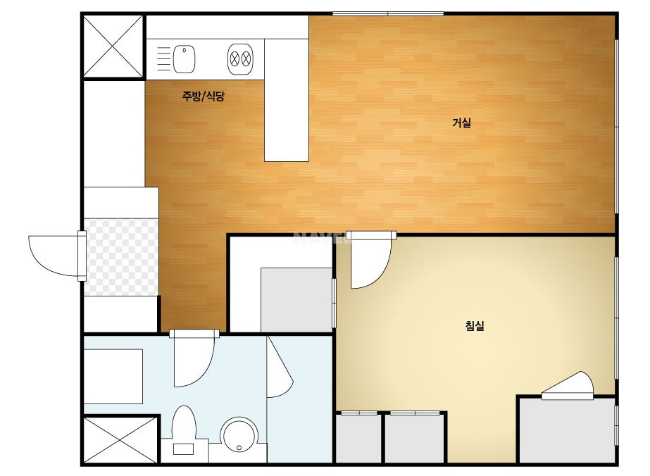 경기도 평택시 이충동 서정아트타워2차(도시형) 아파트 55D㎡ 10평형대