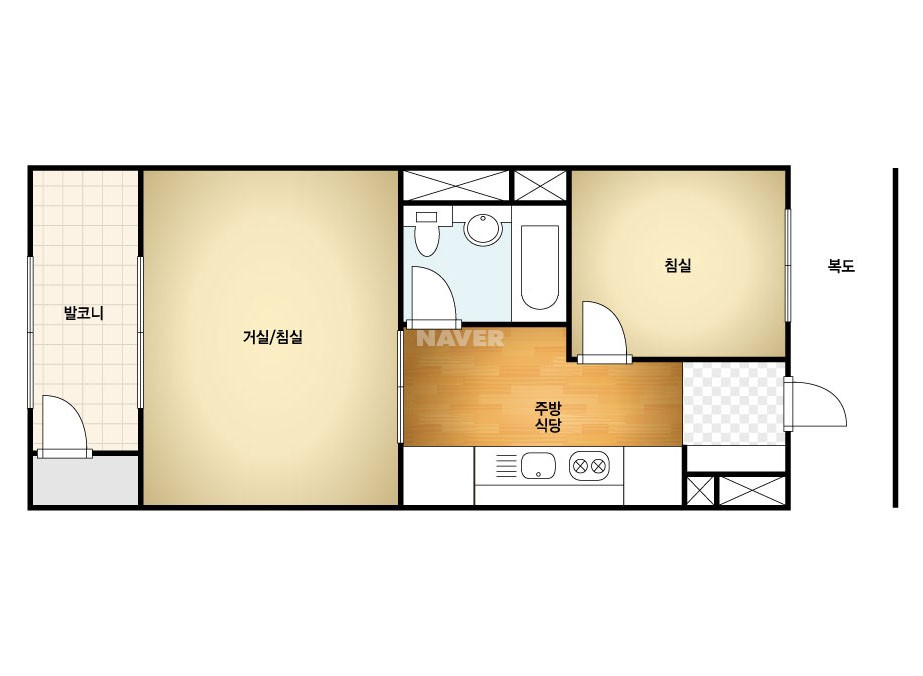 경기도 이천시 부발읍 다솜마을주은 아파트 48㎡ 10평형대