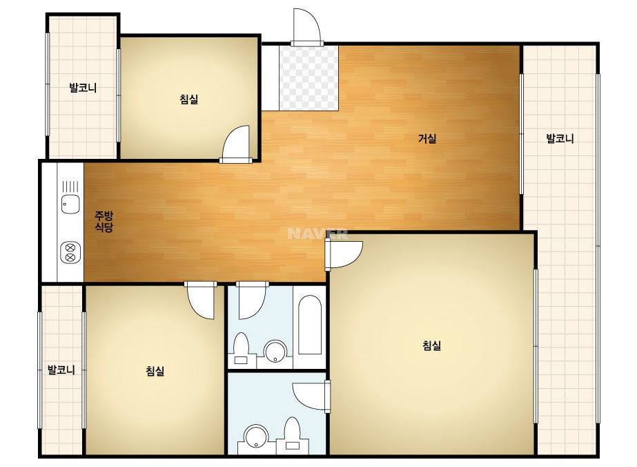 울산시 동구 서부동 신광그린파크 아파트 102B㎡ 30평형대