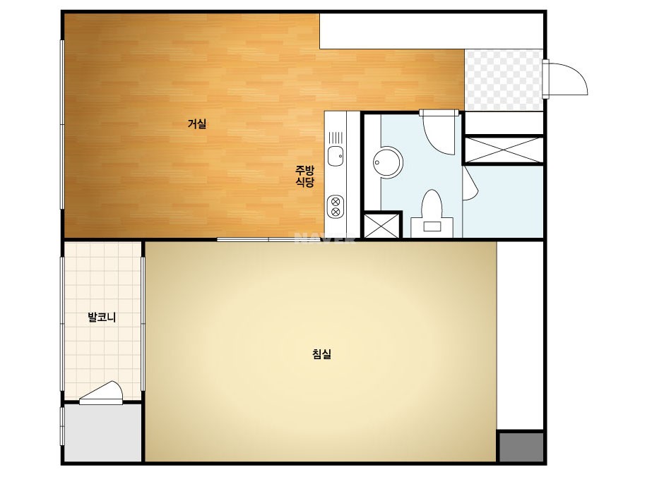 경상북도 구미시 진평동 남경앳홈비앙채(도시형) 아파트 79㎡ 20평형대