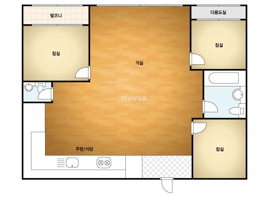 부산시 북구 구포동 미소드리움 오피스텔 106B㎡ 30평형대
