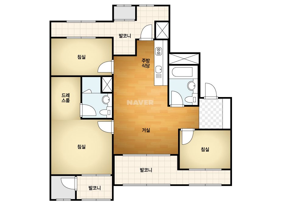 광주시 북구 중흥동 제일풍경채센트럴파크 아파트 분양권 84㎡ 40평형대